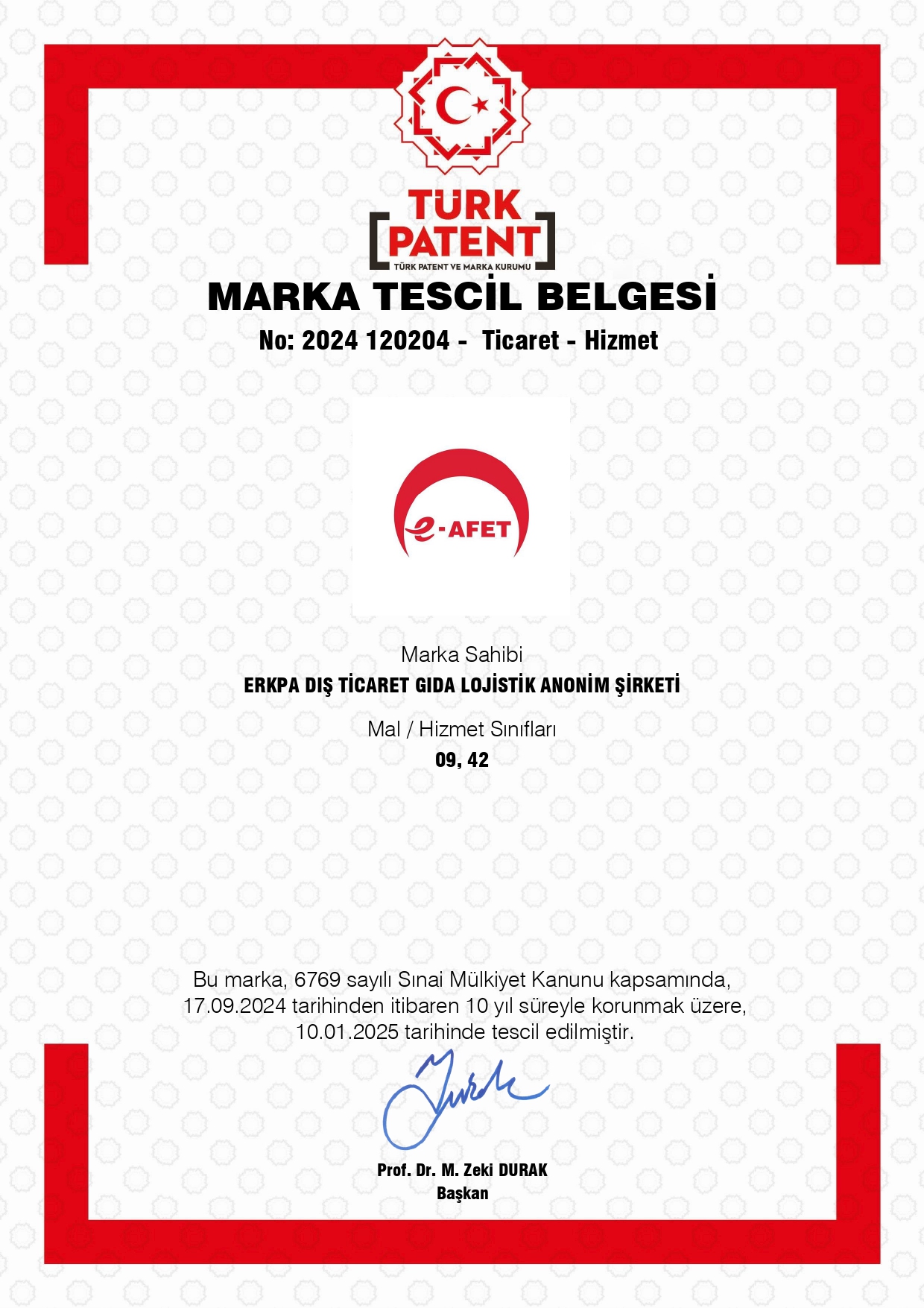 Certificate 9
