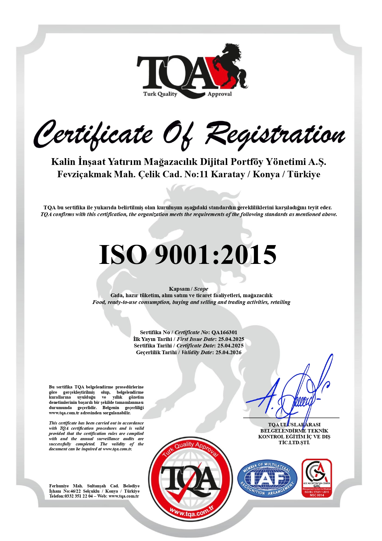 Certificate 6